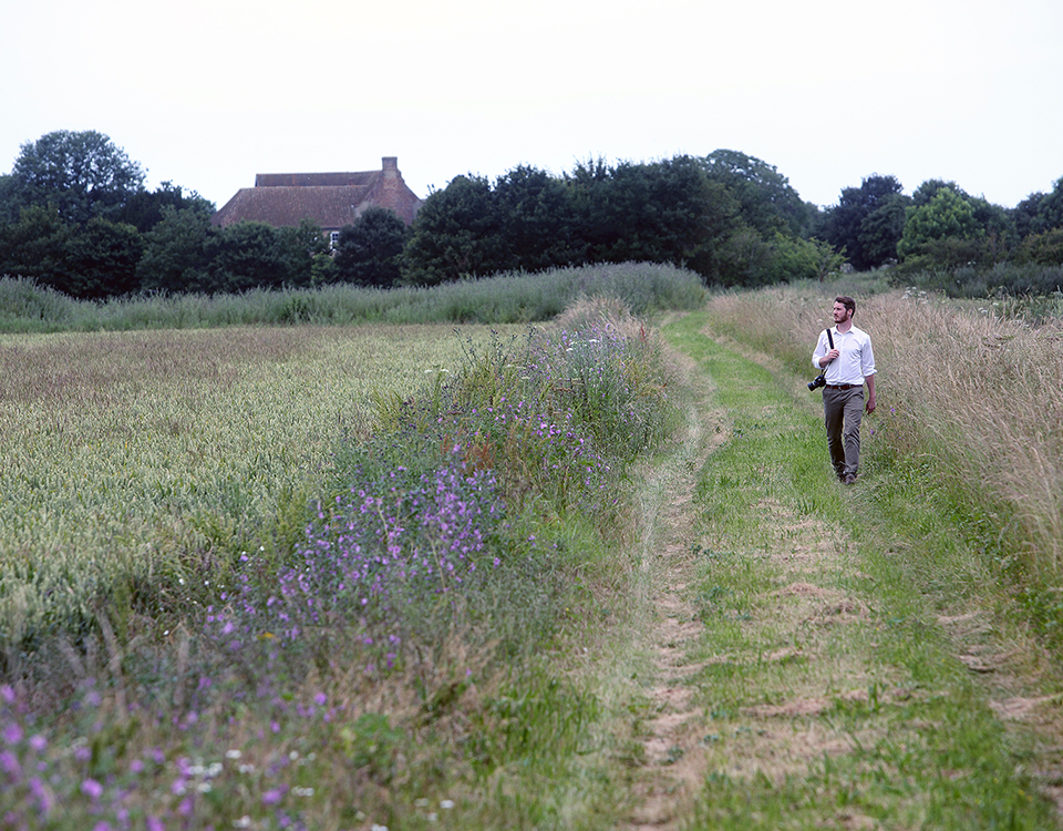 walking in Waterbeach Barracks