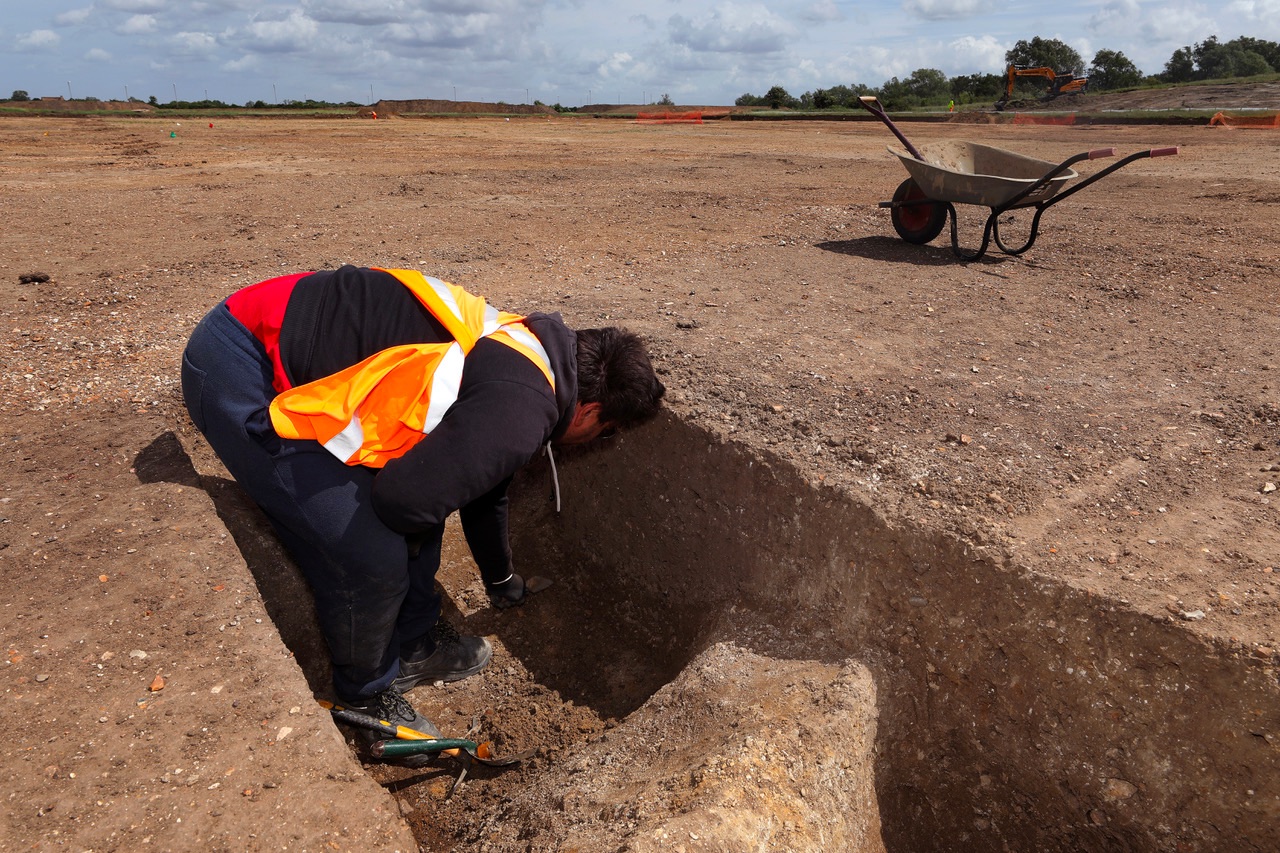 Featured image for “Archaeology at scale: 7 hectares of exploration at Waterbeach Barracks”