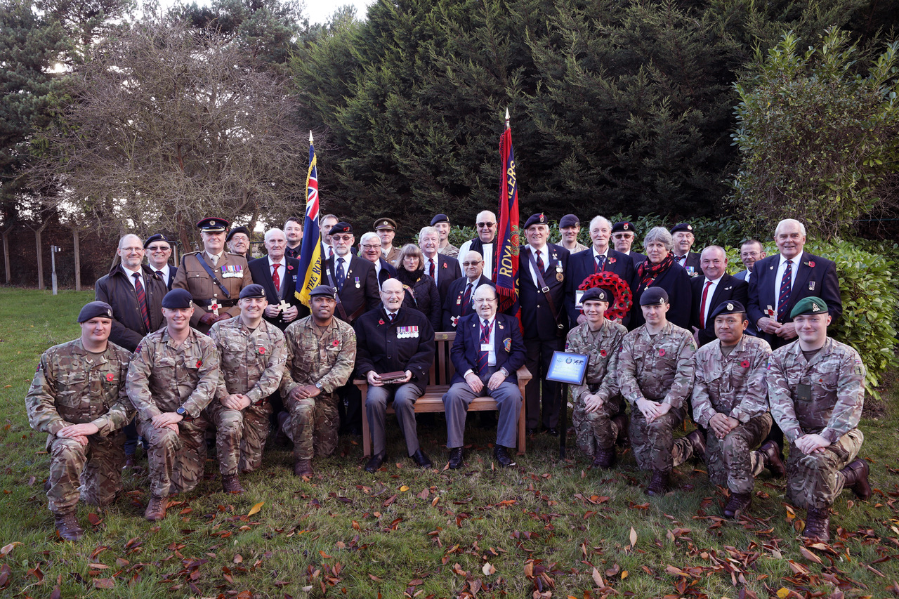 Featured image for “Remembrance Sunday: memory of fundraising soldier honoured”