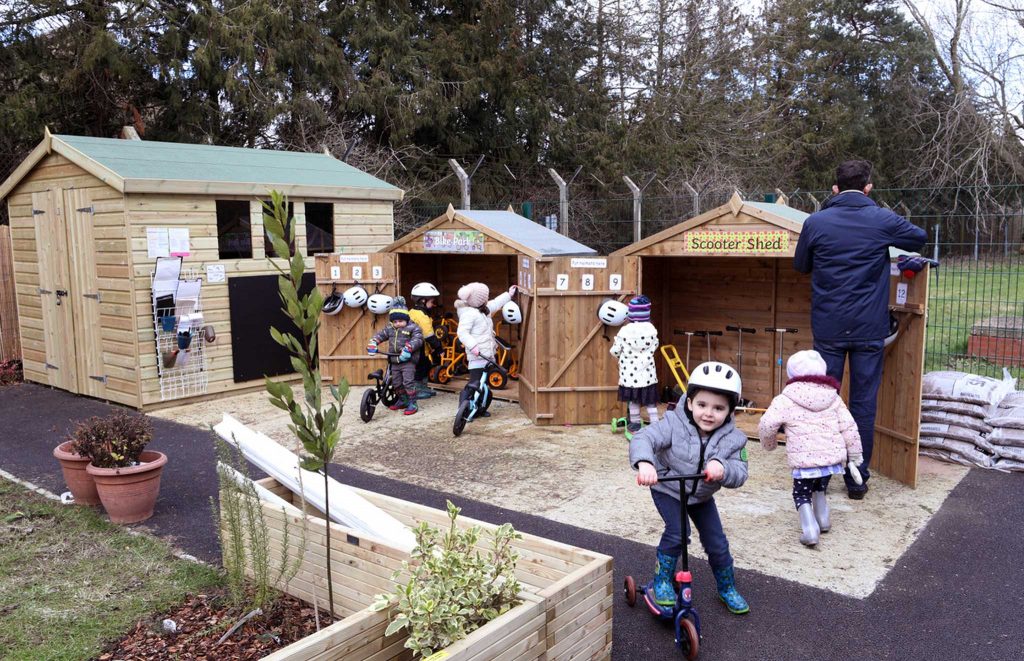 playgroup garden at waterbeach barracks