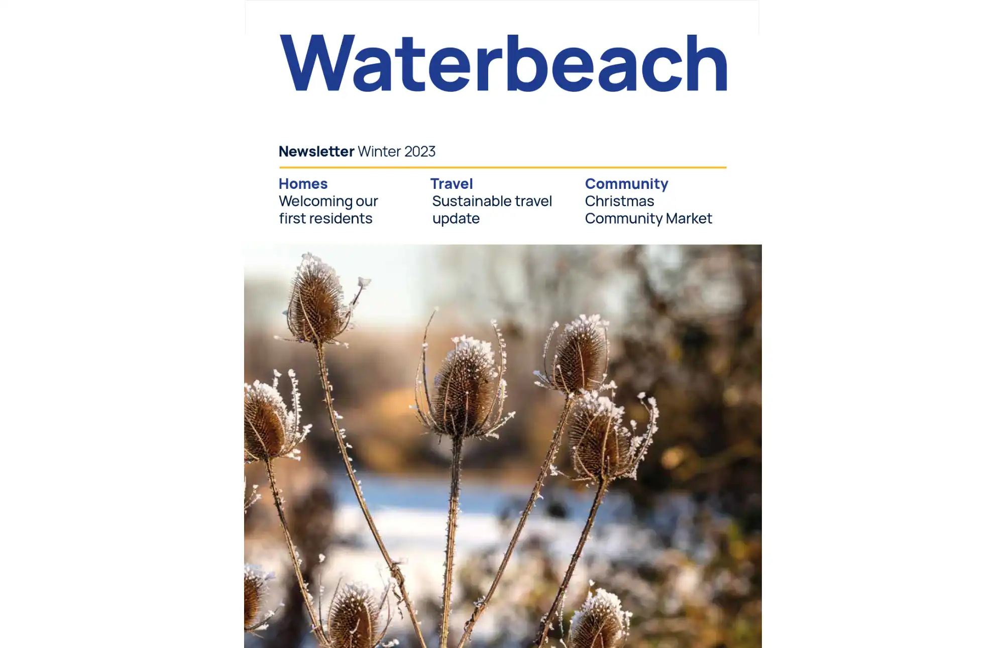 Featured image for “Waterbeach newsletter: Winter 2023”