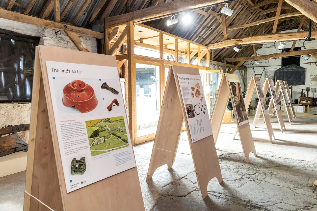 Archaeology Exhibition at Waterbeach 2021