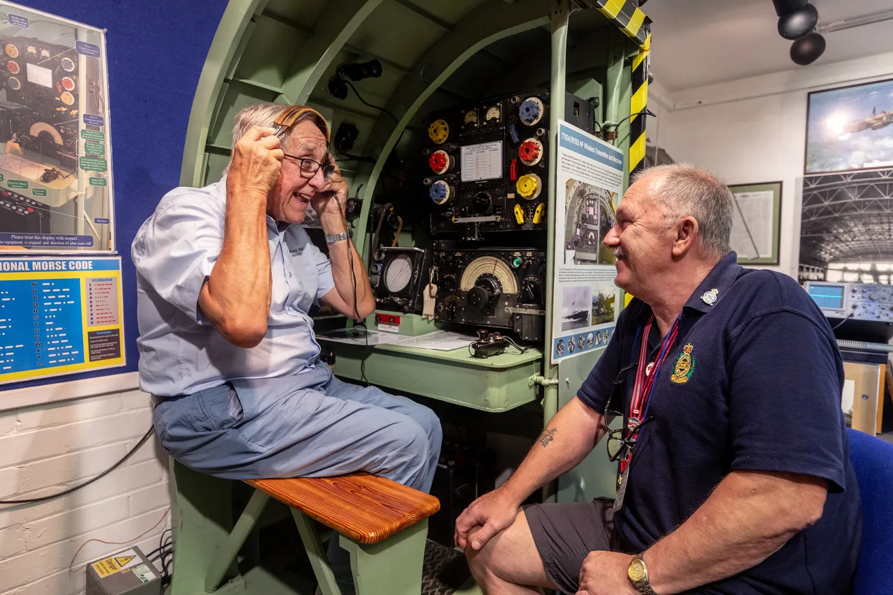 Two men at the WMHM Open Day 2023